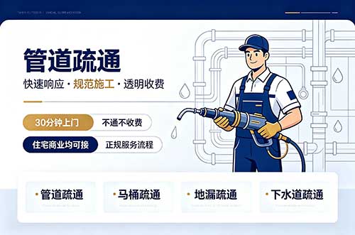 江都管道疏通