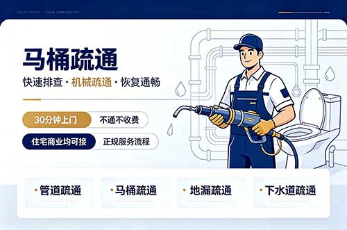 江都马桶疏通