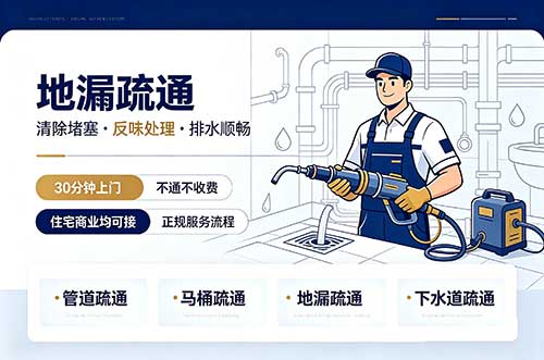 江都地漏疏通
