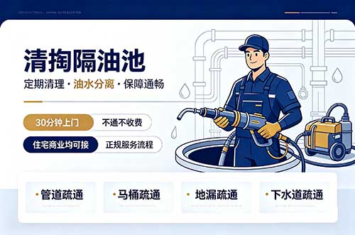 江都清掏隔油池